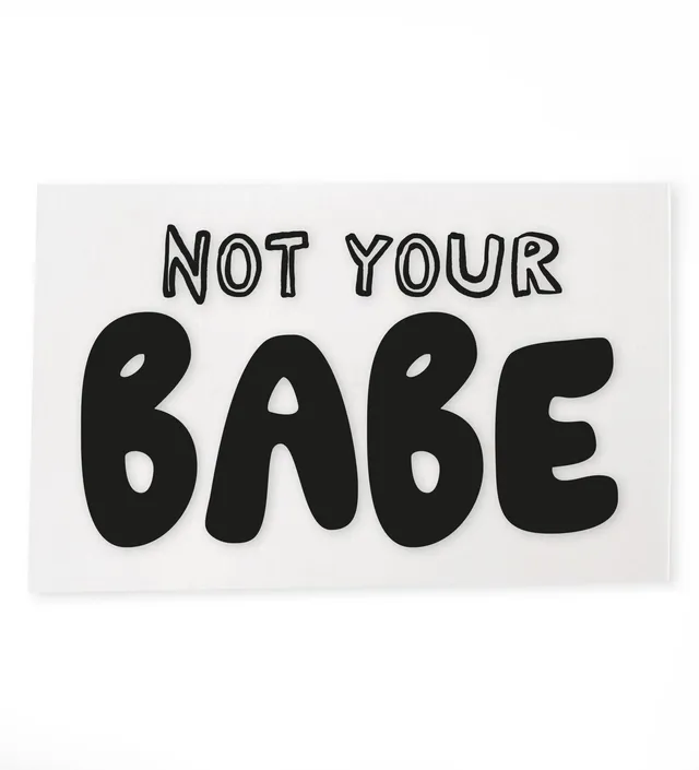 paul-clara-not-your-babe-b-gelbild-zum-aufb-geln image 1