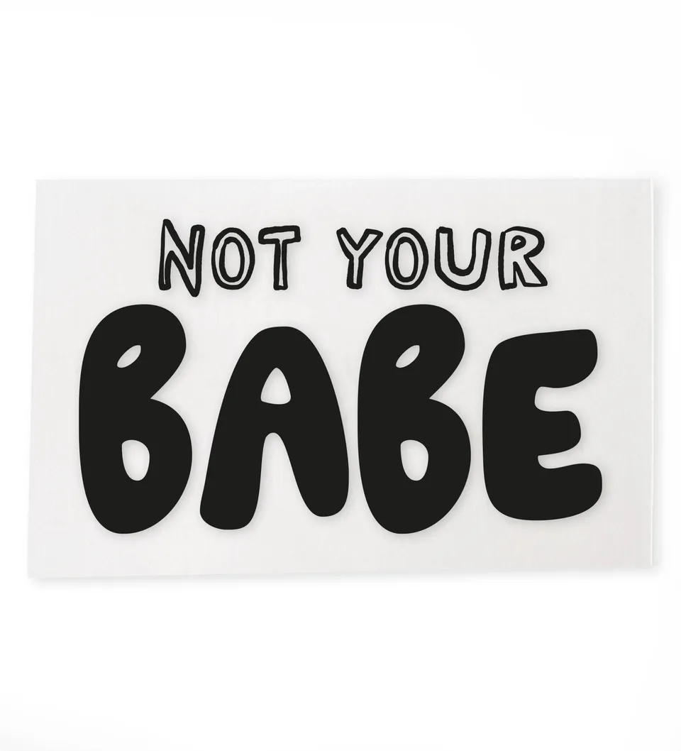 paul-clara-not-your-babe-b-gelbild-zum-aufb-geln image 1
