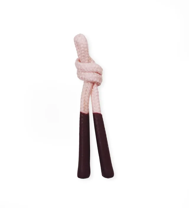 paul-clara-basics-zipper-anh-nger-rosa-rot-polyester image 1