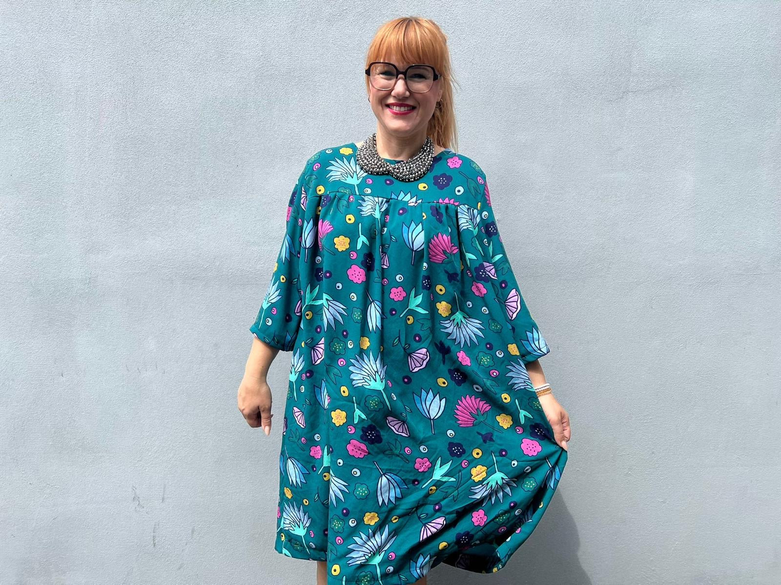 sew-simple-clark-bluse-papierschnittmuster-tunika-kleid image 5