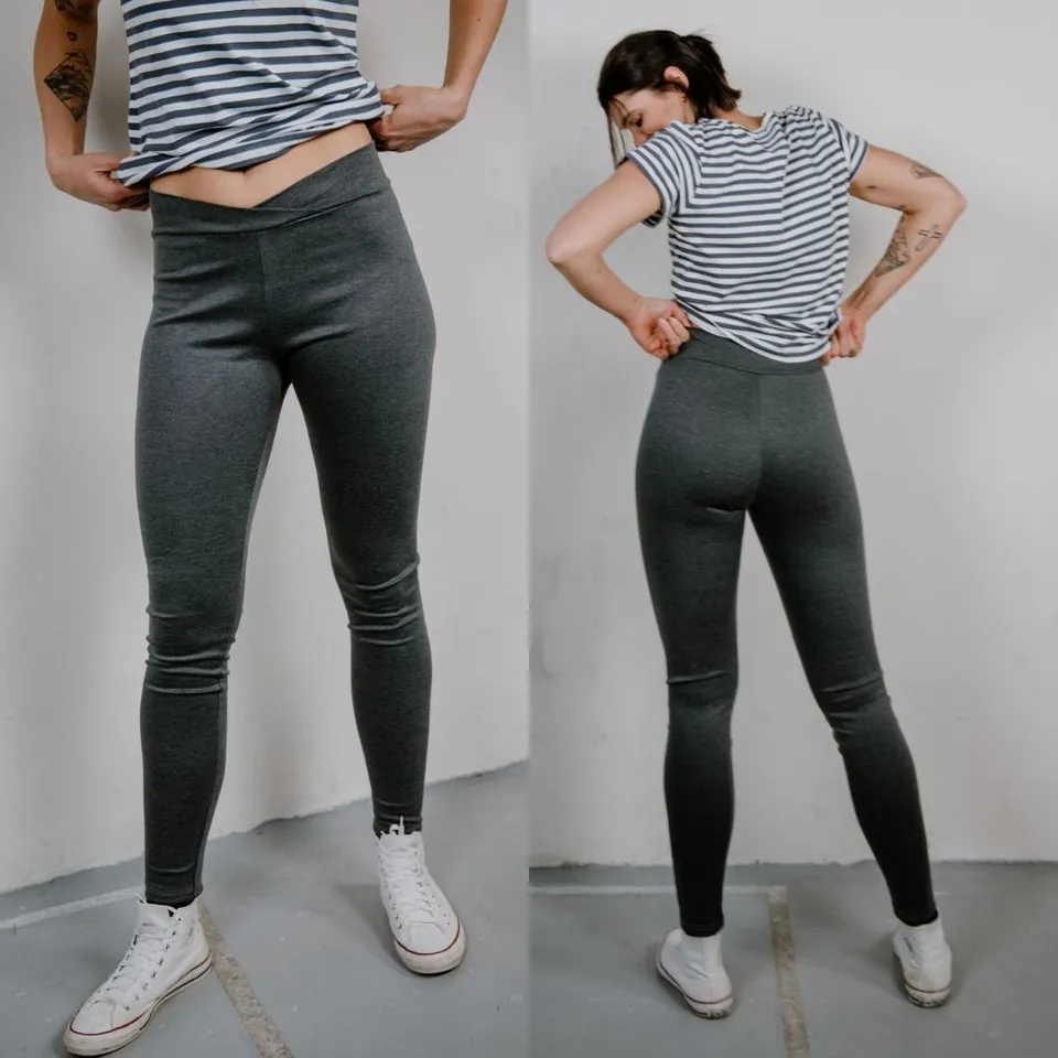 sew-simple-moe-damen-leggings-pdf-schnittmuster-jersey-yoga-bund image 1