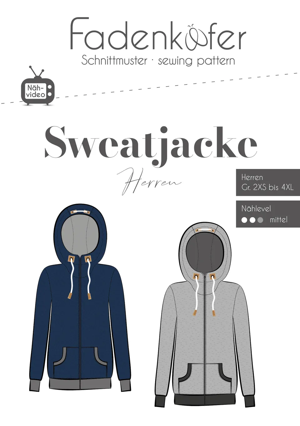 fadenk-fer-sweatjacke-herren-papierschnittmuster-2xs-4xl image 1