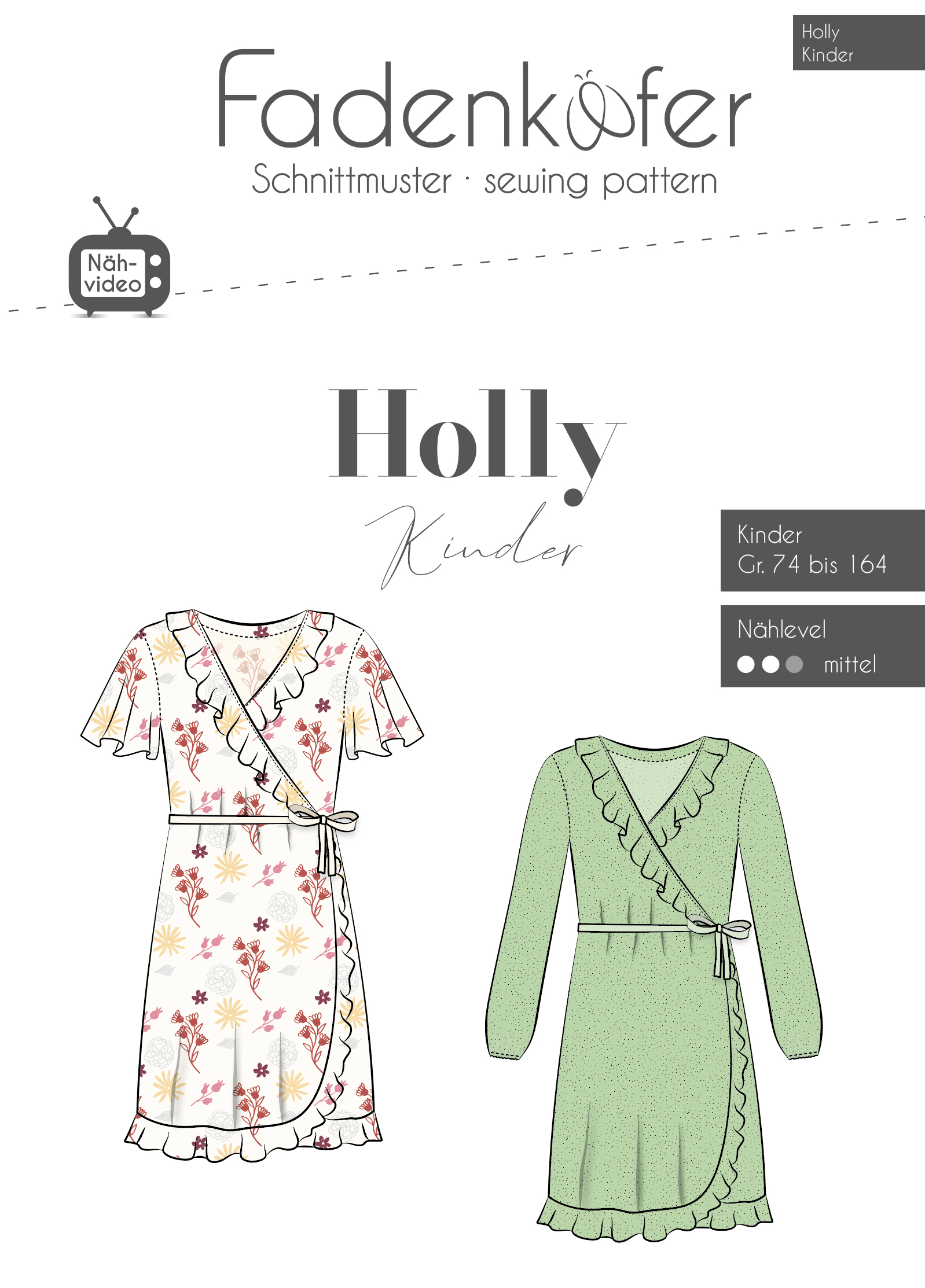 fadenk-fer-holly-papierschnittmuster-wickelkleid-kinder-74-164 image 1