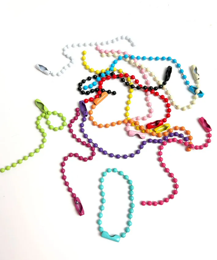 lenipepunkt-kurzwaren-kugelkette-taschenanh-nger-3-mm-gr-n image 1