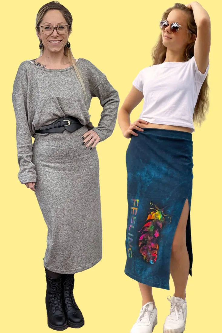 n-hfrosch-schnittmuster-damen-rock-roket-schnittmuster-midi-schlitz image 1