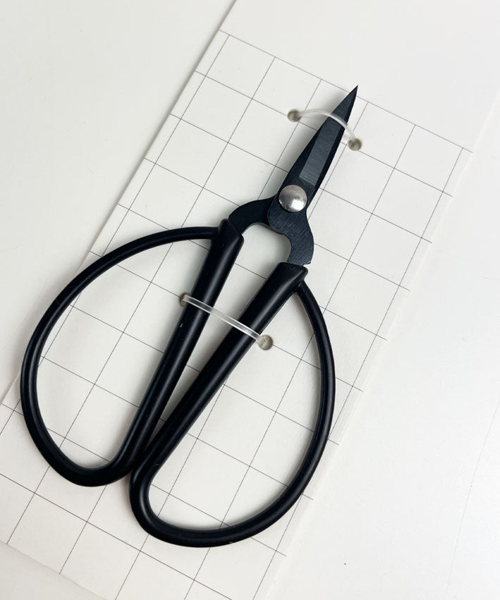lenipepunkt-handarbeitsschere-schere-mattschwarz-8-9-cm image 1