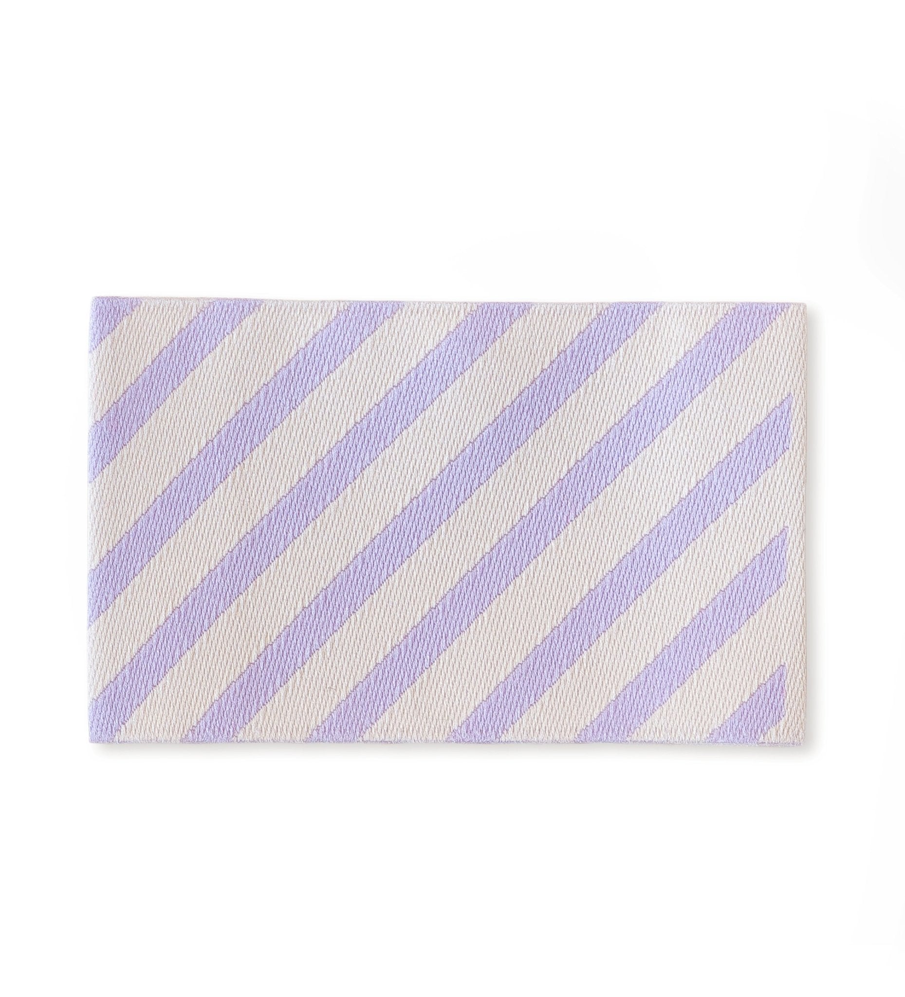 paul-clara-weblabels-stripes-xl-weblabel-lila-ecru image 1