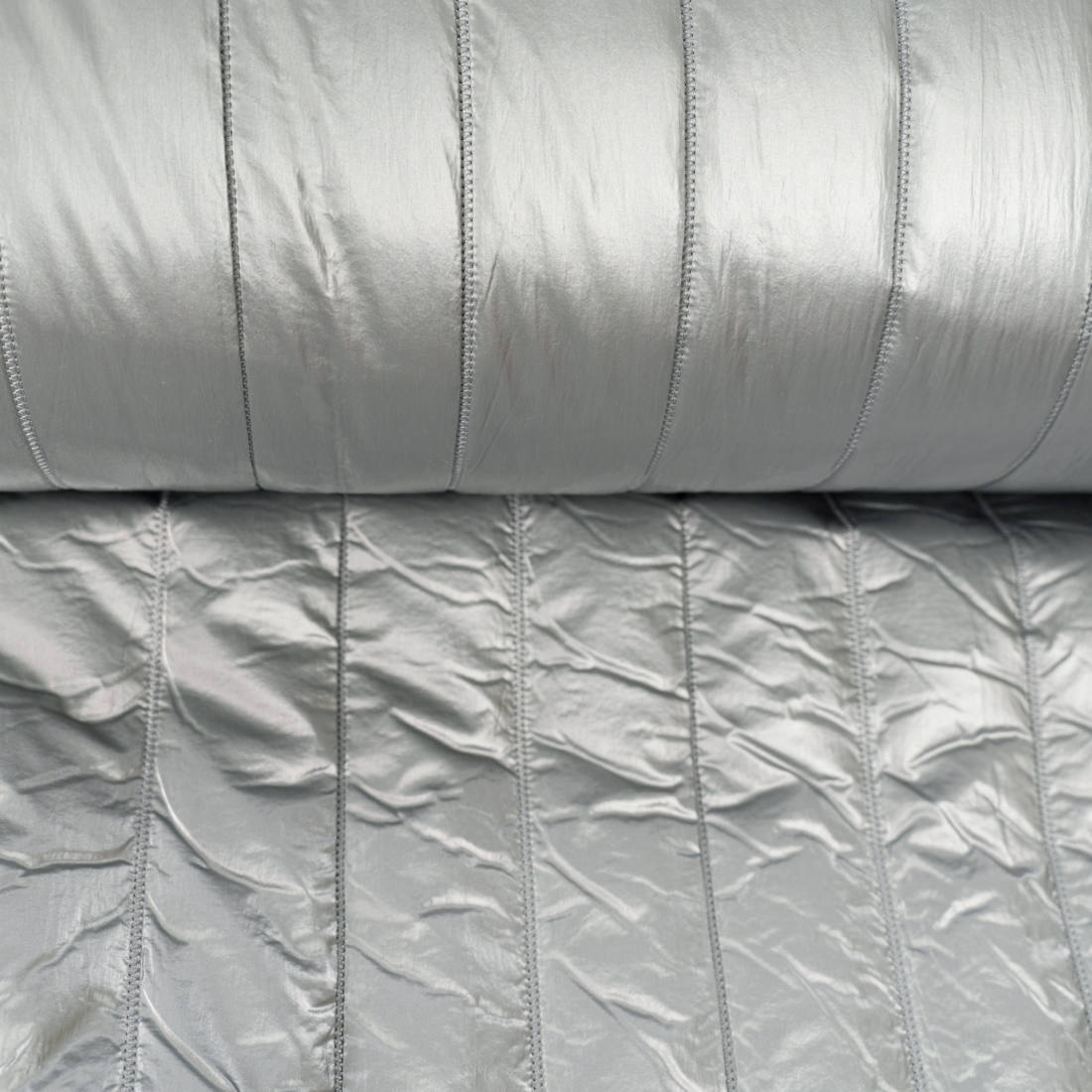 n-hfrosch-jacken-stepper-glossy-steppstoff-silber-wattiert image 2
