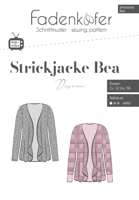 fadenk-fer-bea-damen-papierschnittmuster-strickjacke-32-58 image 5