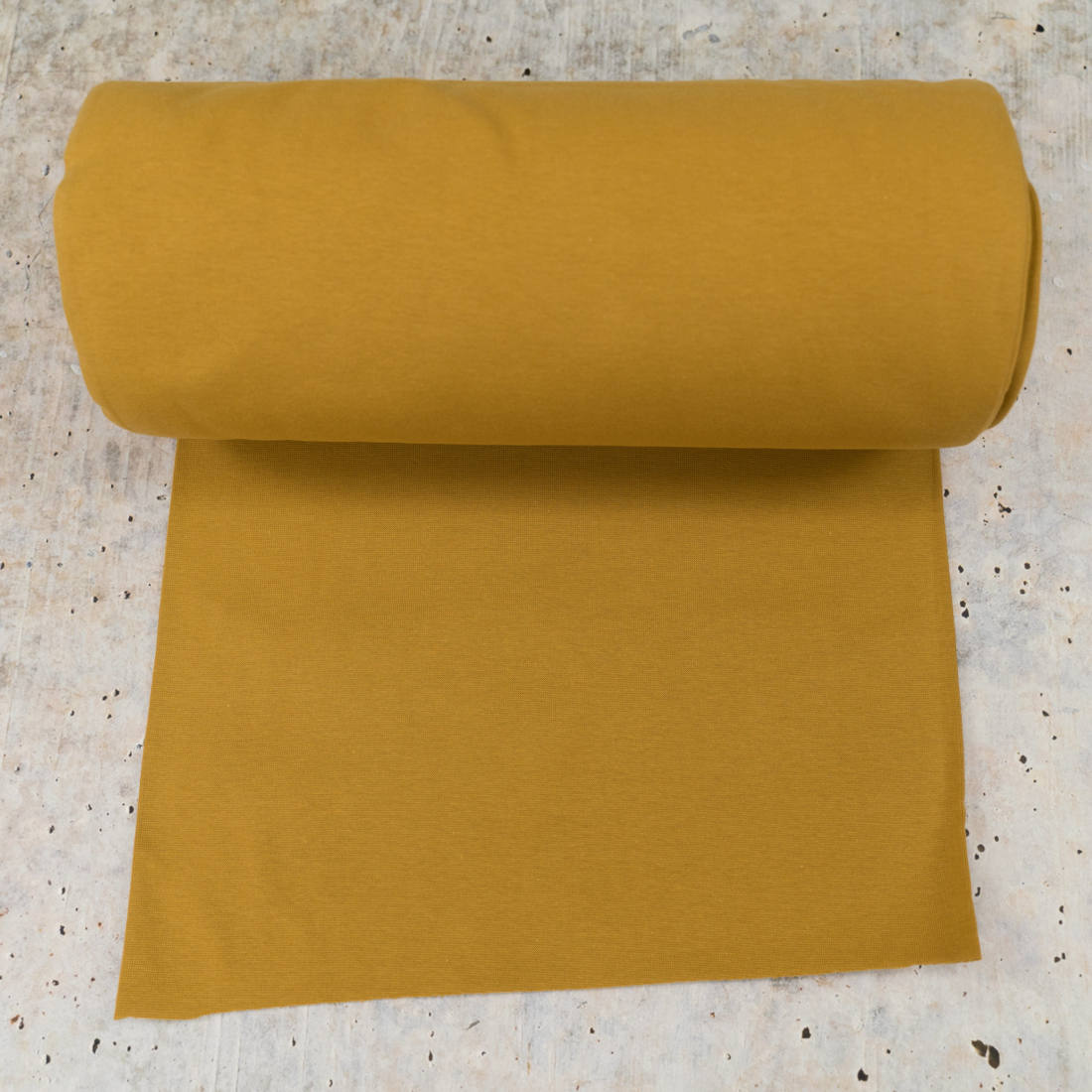 n-hfrosch-stoffe-b-ndchenware-b-ndchenstoff-senfgelb-elastisch image 1