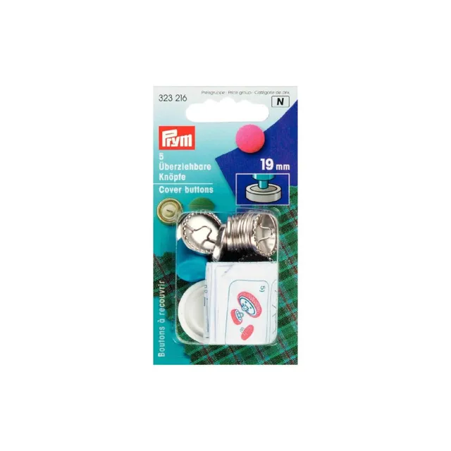 prym-berziehbare-kn-pfe-19-mm-5-stk-mit-werkzeug image 1