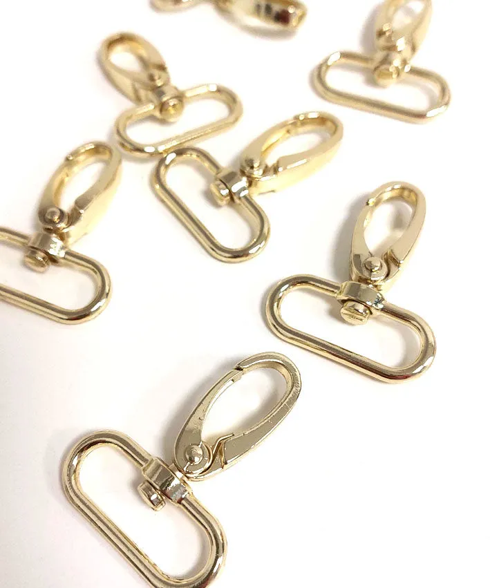 lenipepunkt-kurzwaren-karabiner-30-mm-gold-zinklegierung image 1