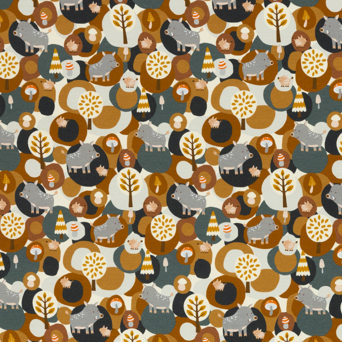 n-hfrosch-steinbeck-woody-sweat-stoff-wildschweine-ocker image 1