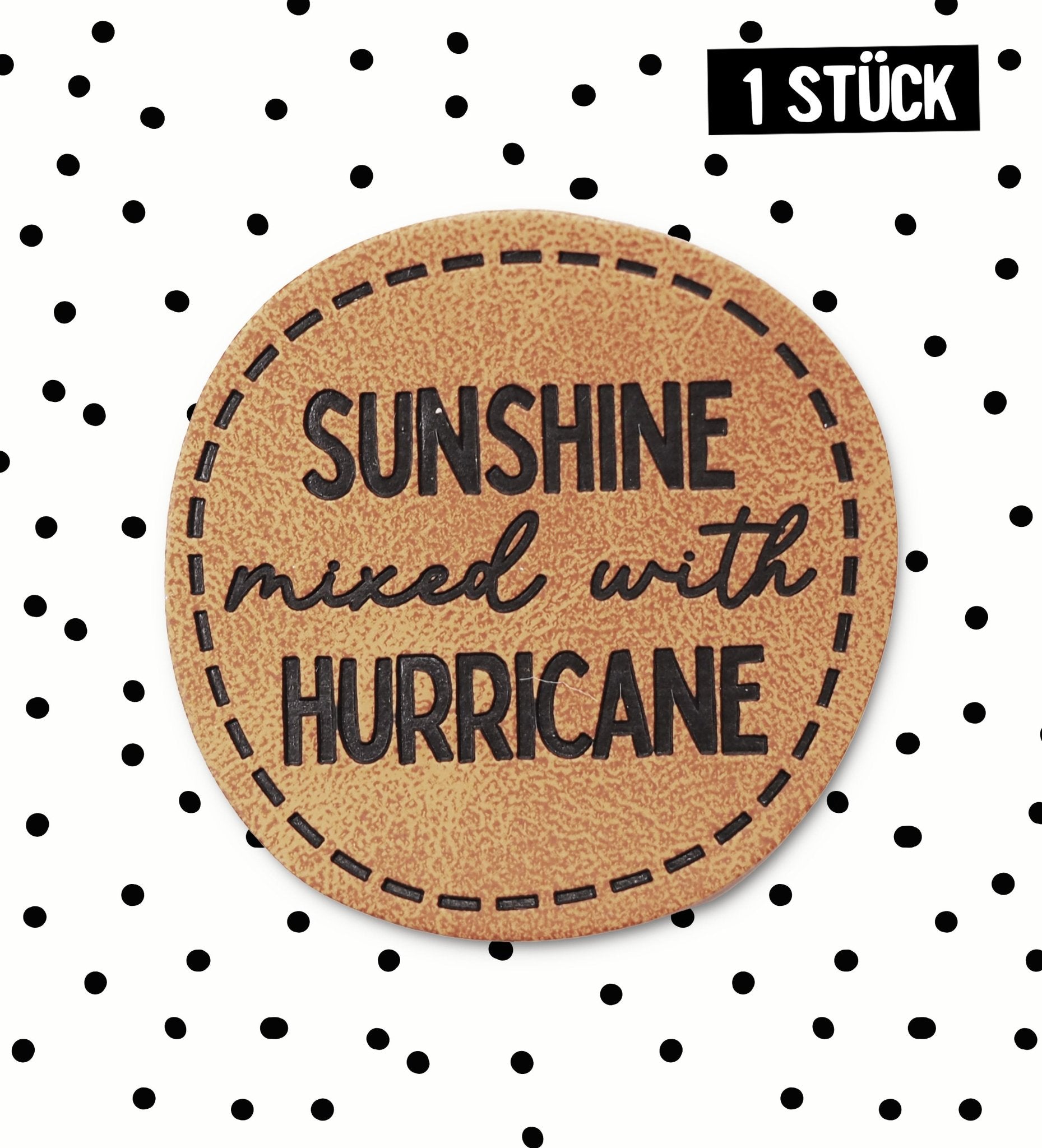 paul-clara-sunshine-kunstlederlabel-zum-aufb-geln-3-5-cm image 1