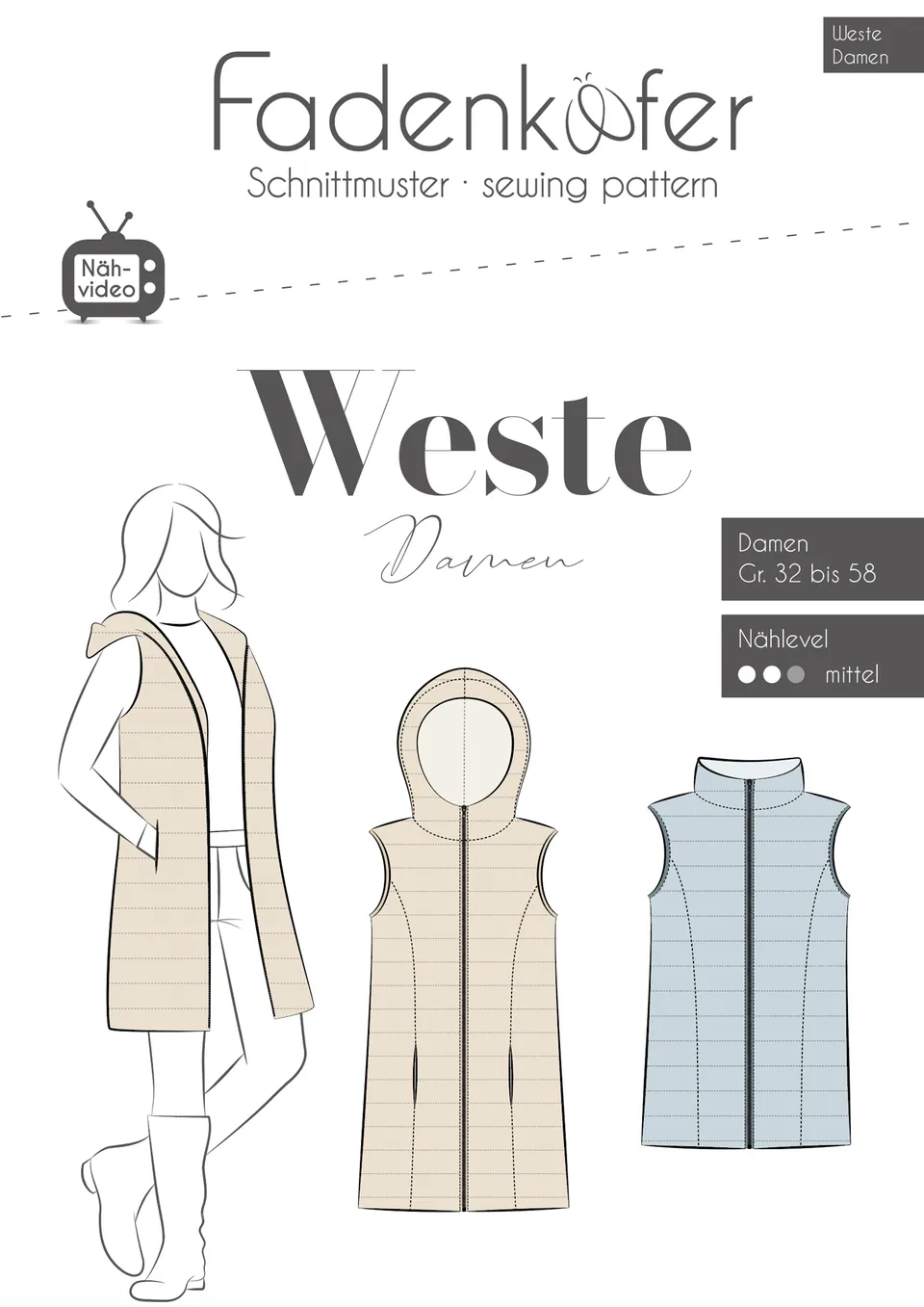 fadenk-fer-papierschnittmuster-weste-damen-32-58-stepper image 1