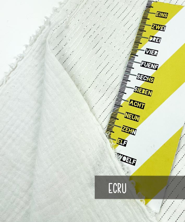 lenipepunkt-stoffe-musselin-lurex-uni-stoff-ecru-140-g-m image 8