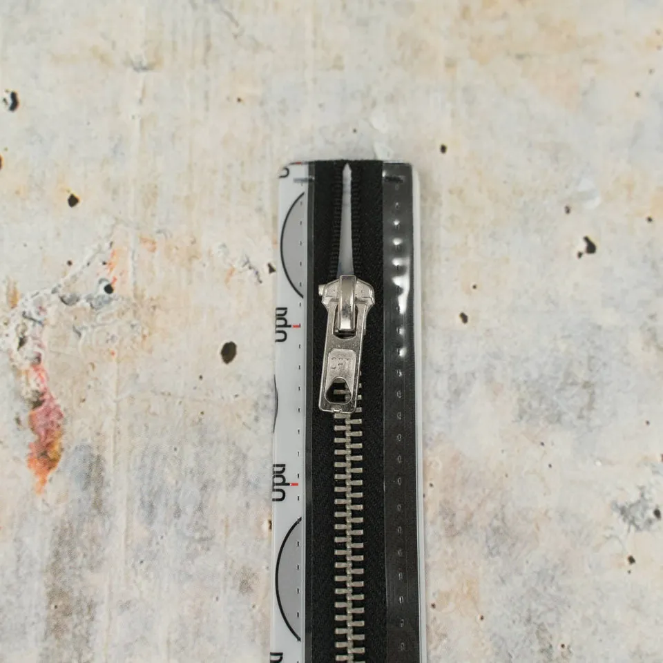 n-hfrosch-teilbarer-rei-verschluss-schwarz-silber-opti image 1