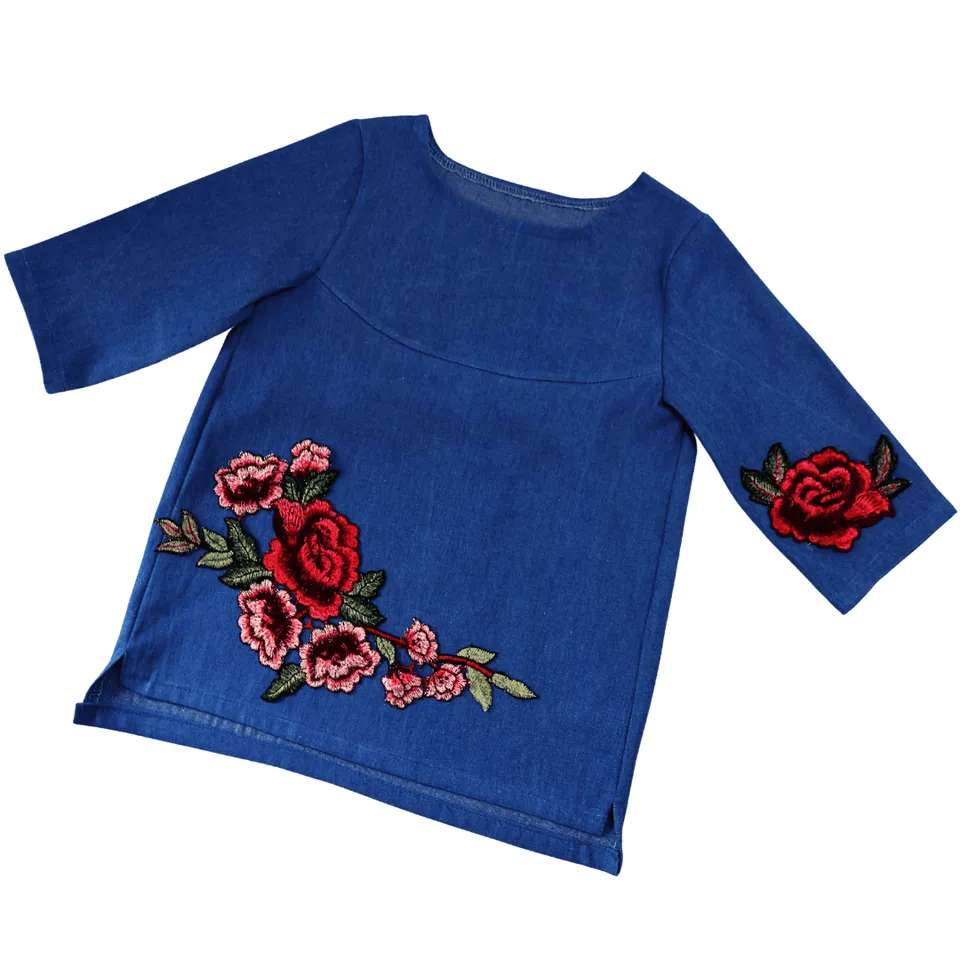 sew-simple-kinder-kinderbluse-faye-mini-schnittmuster-pdf-jersey image 1