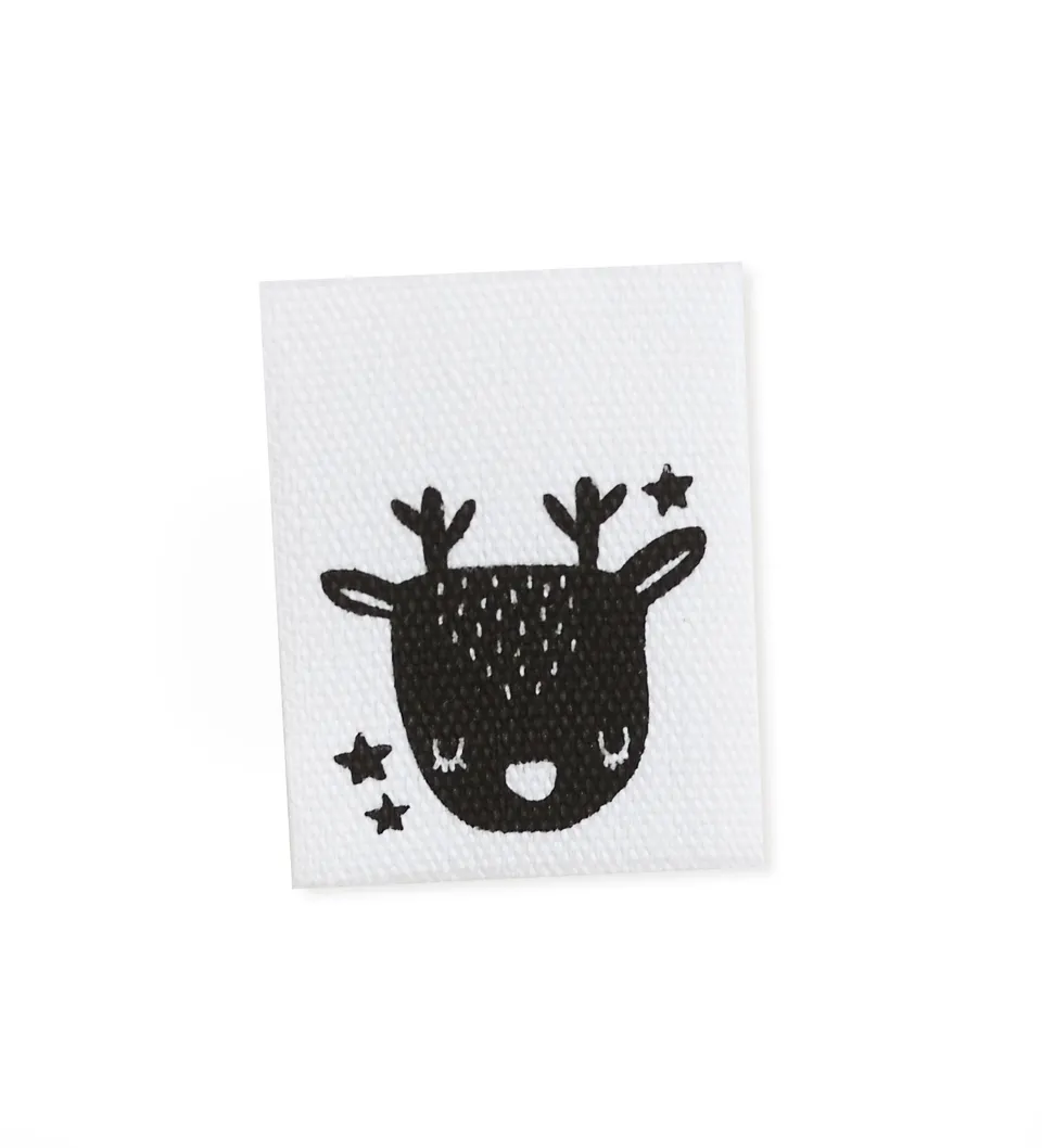 paul-clara-baumwoll-labels-reh-vogel-klapplabel-2x2-5-cm image 1