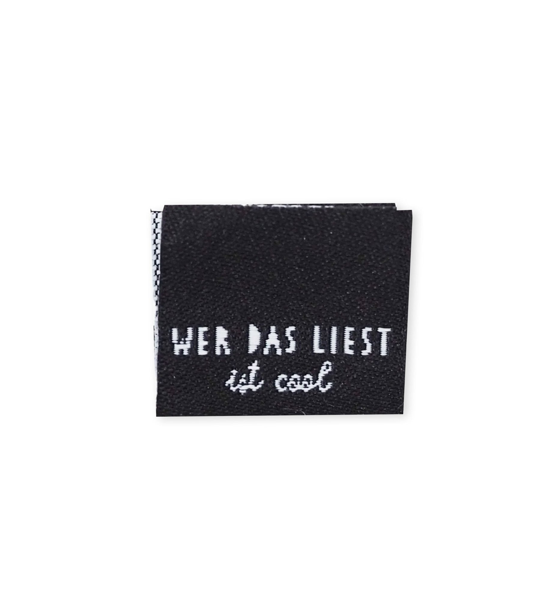 paul-clara-weblabels-wer-das-liest-ist-cool-weblabel-schwarz image 1