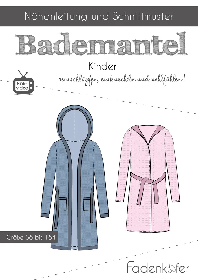 fadenk-fer-bademantel-papierschnittmuster-kinder-56-164 image 1