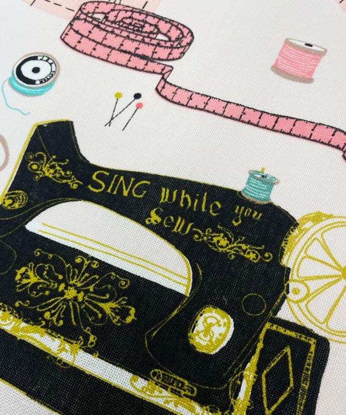 lenipepunkt-canvas-sing-while-you-sew-taschenstoff image 3