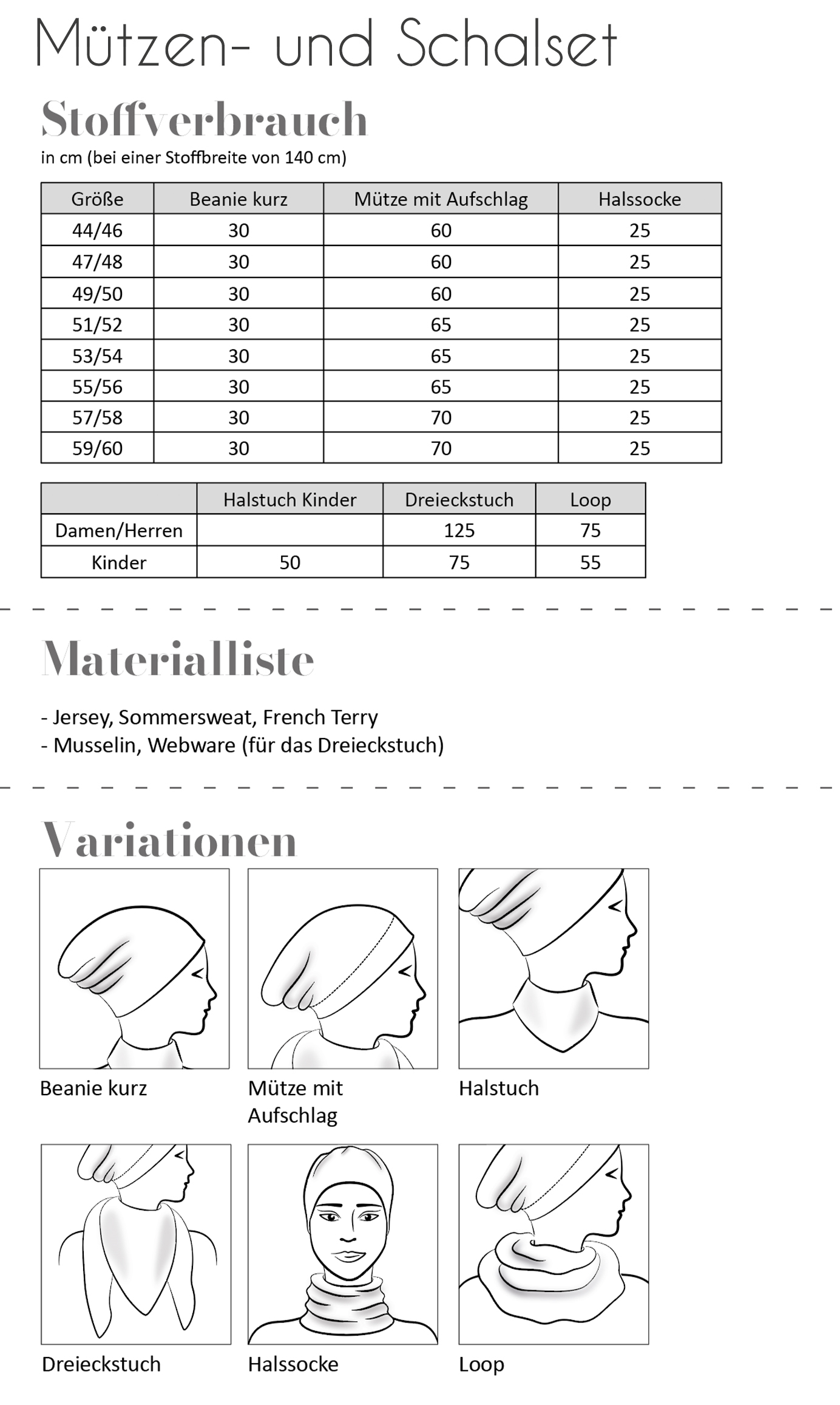 fadenk-fer-m-tzen-schalset-papierschnittmuster-set image 2