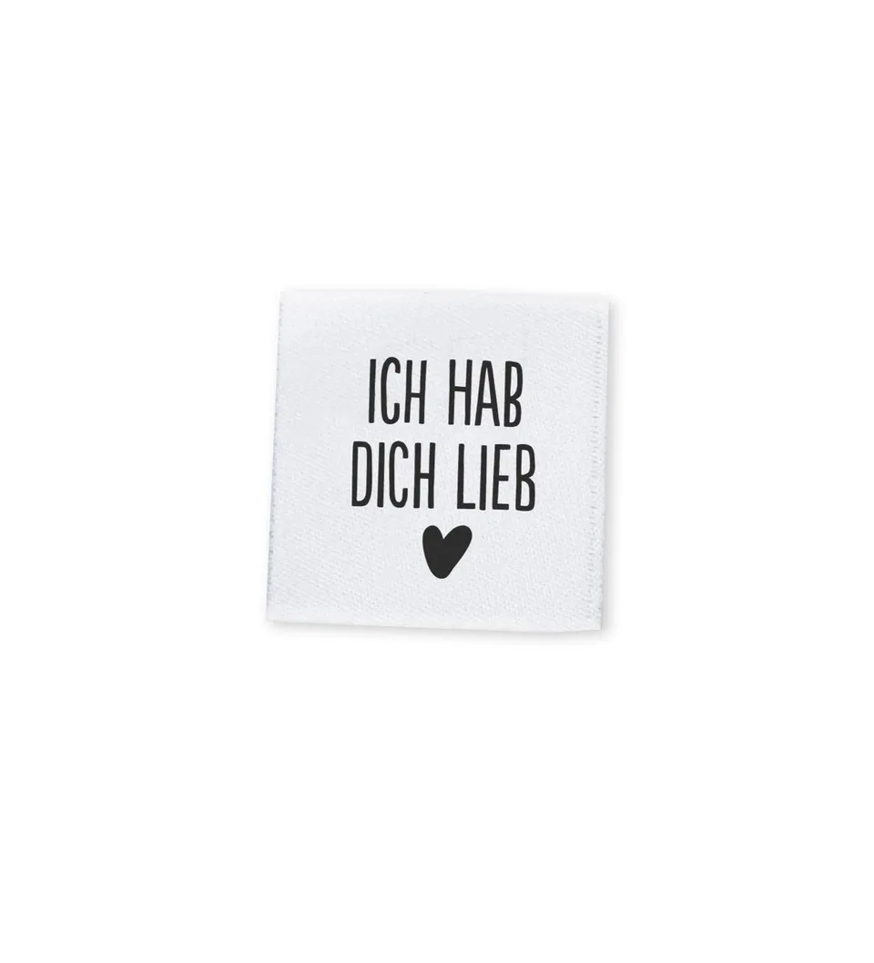 paul-clara-weblabels-ich-hab-dich-lieb-mini-label-2x2cm image 1
