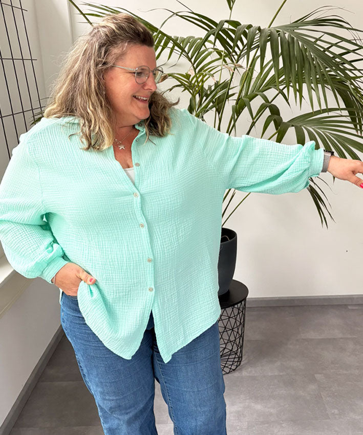 lenipepunkt-ready-to-wear-musselinbluse-oversized-mint-baumwolle image 4