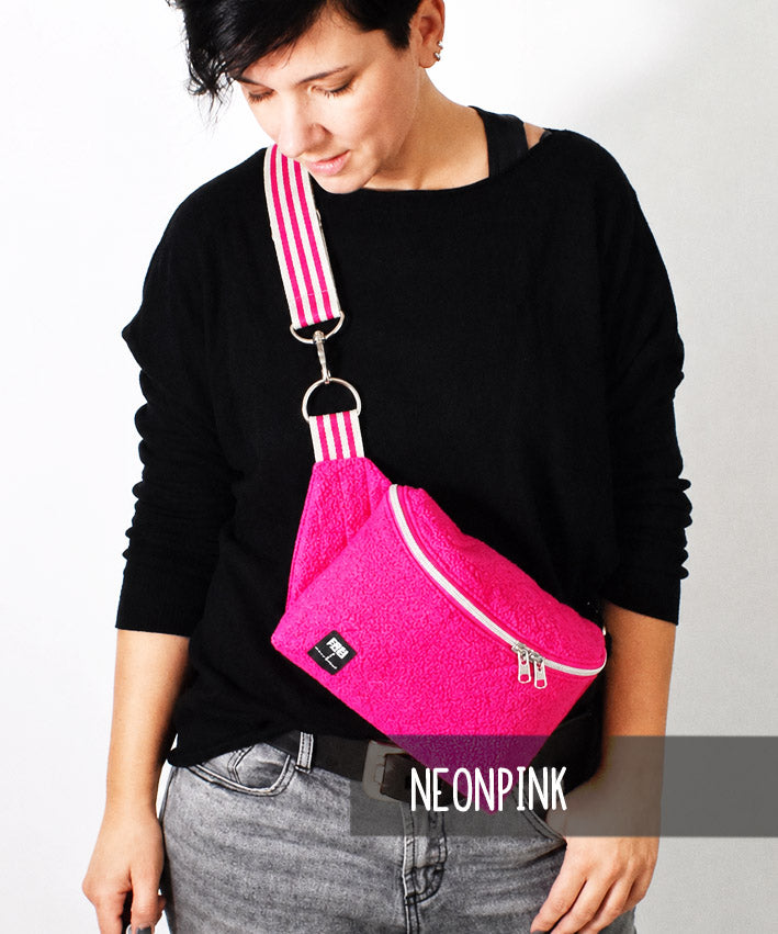 lenipepunkt-cube-bag-np101-materialset-teddy-neonpink image 2