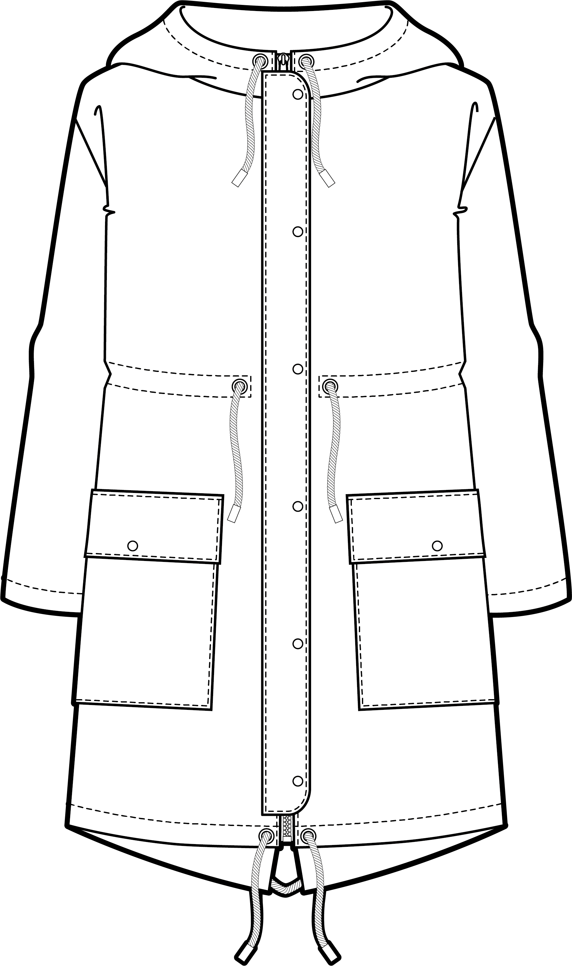 n-hfrosch-cuaca-kinder-jacke-papierschnittmuster-parka-kapuze image 3
