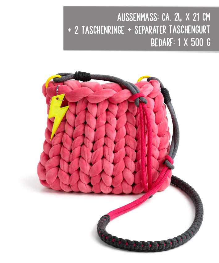 lenipepunkt-kurzwaren-chunky-garn-500g-hellgrau-18m-polyester image 2