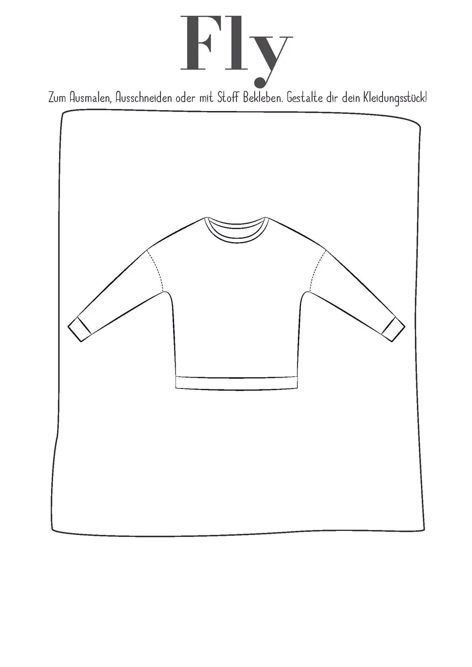 fadenk-fer-fly-damen-designvorlage-schnittmuster image 1
