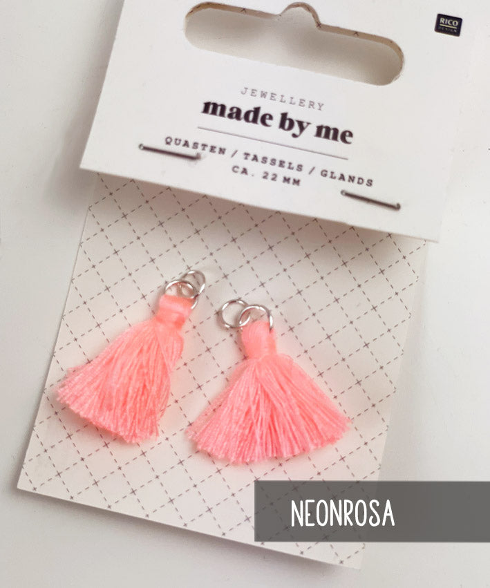 lenipepunkt-mini-quasten-mix-2-st-ck-22-mm-neonpink image 4