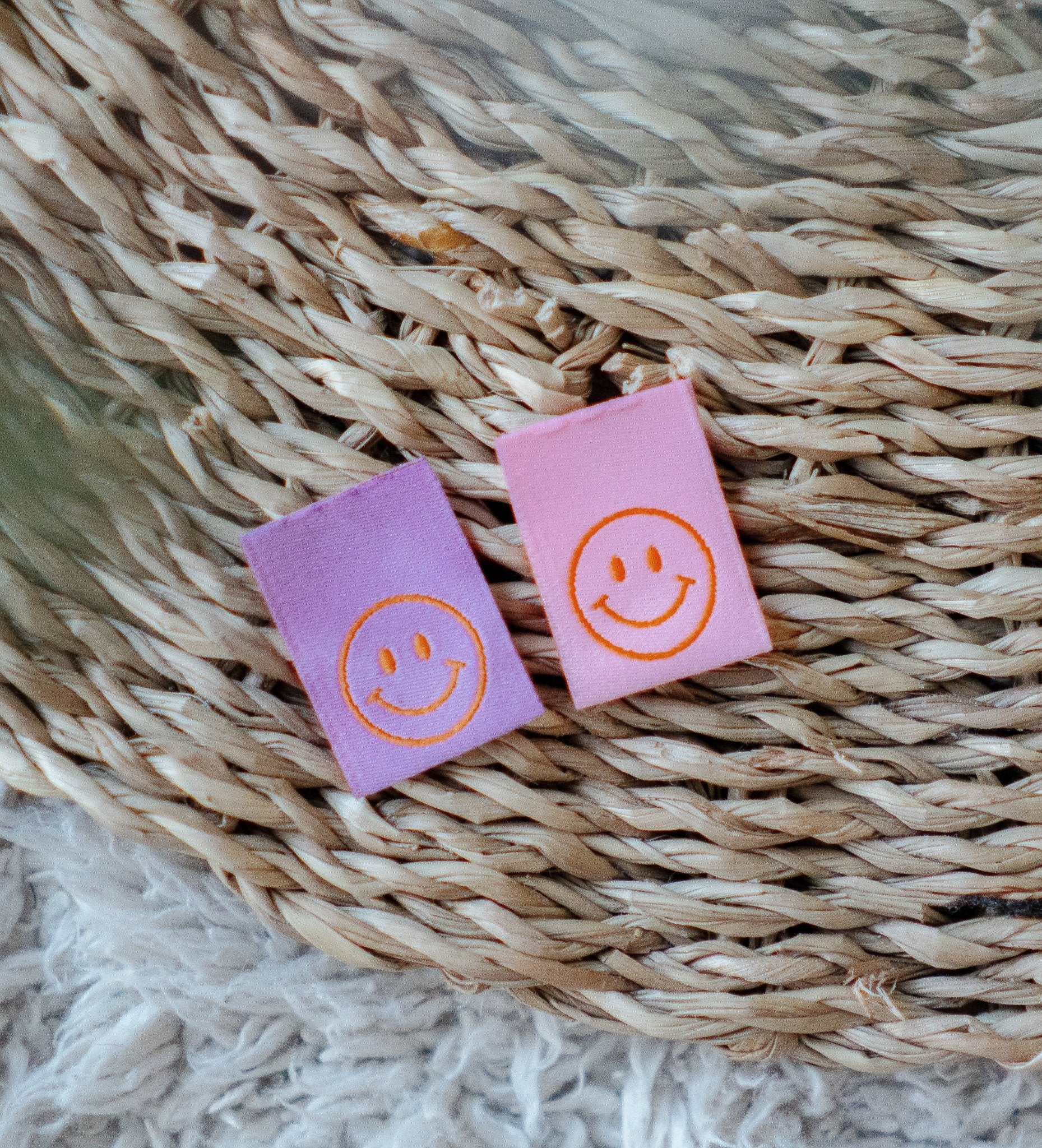 paul-clara-weblabels-smile-lila-rosa-klapp-label-2er-set image 2