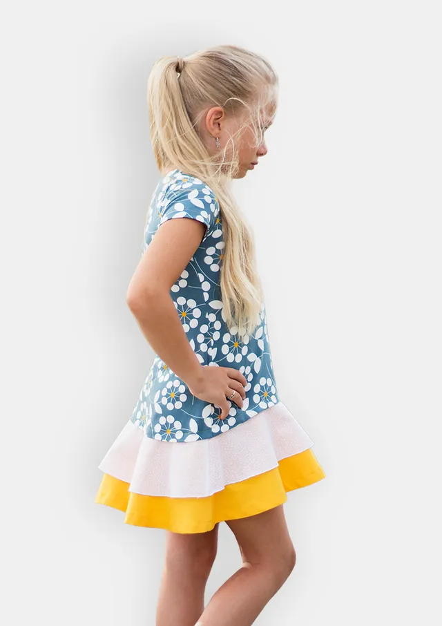 fadenk-fer-luise-kinder-ebook-schnittmuster-shirt-kleid-74-164 image 1