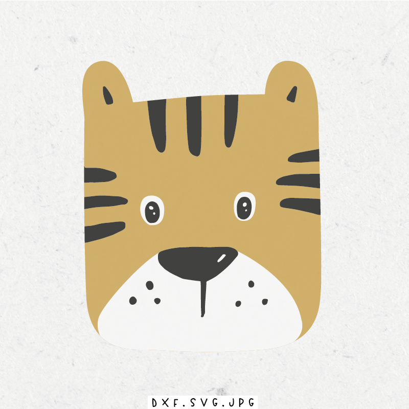 paul-clara-plottdateien-plottdatei-tiger-mehrfarbig-download image 1