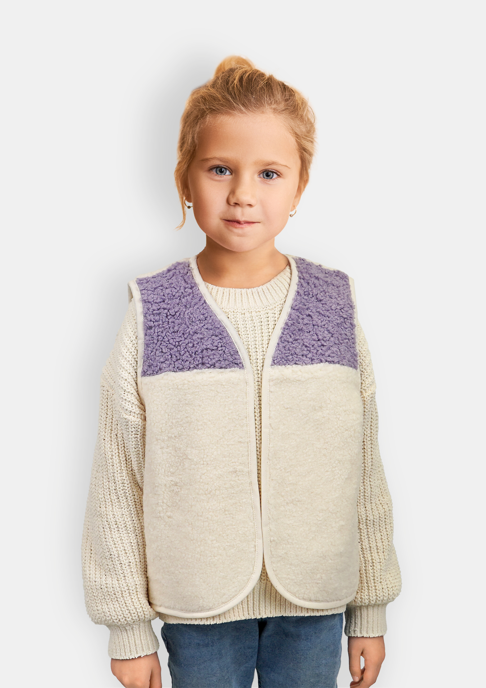 fadenk-fer-ebook-basic-weste-kinder-schnittmuster-gr-74-164 image 1