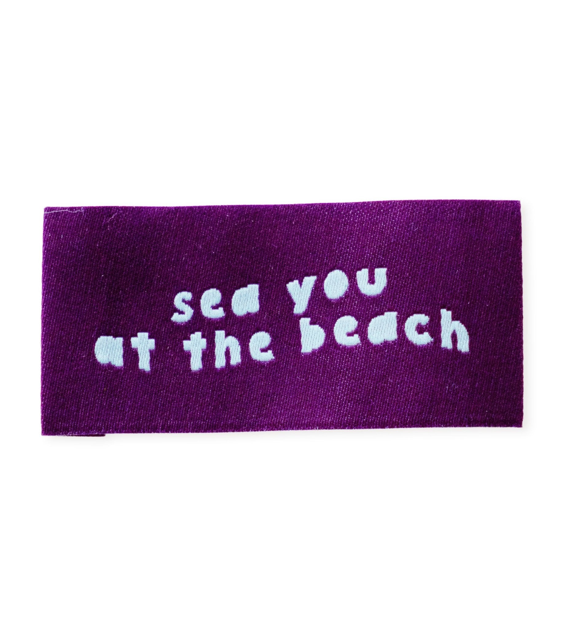 paul-clara-sea-you-at-the-beach-weblabel-mauve-3x5-5cm image 1