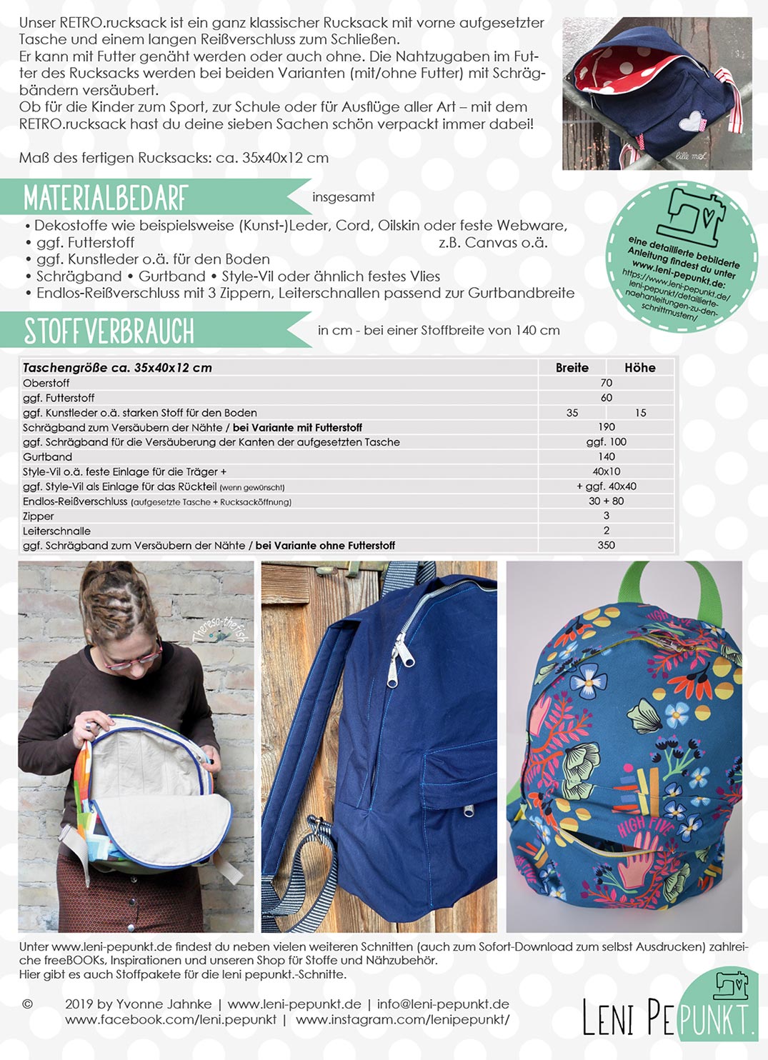 lenipepunkt-schnittmuster-136-retro-rucksack-papier-rucksack-35x40 image 3