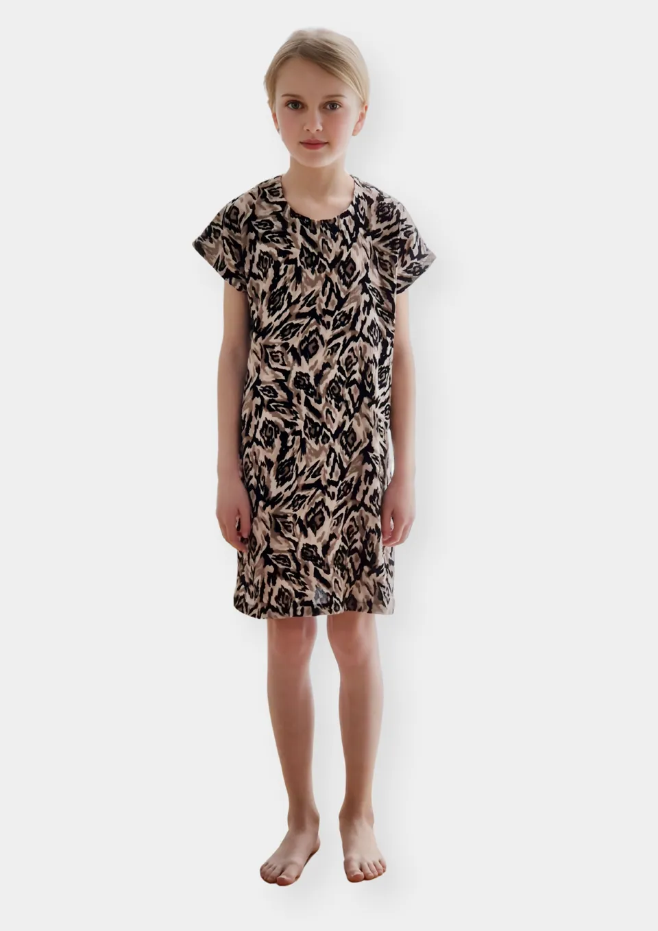 fadenk-fer-easy-ebook-kinder-kleid-74-164-mit-bindeg-rtel image 1
