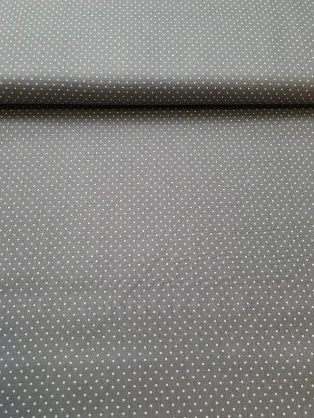 fadenk-fer-stoffe-baumwollstoff-grau-punkte-0-5-m-145-cm image 1