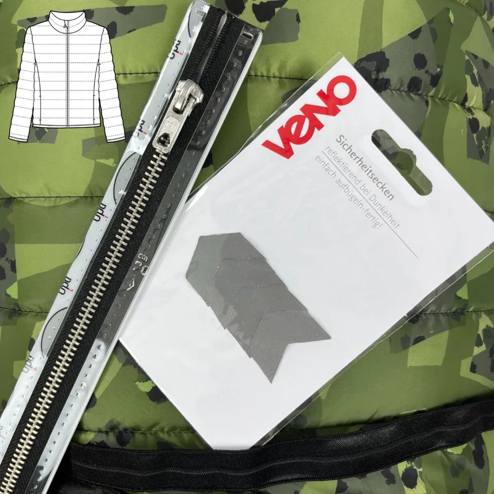 n-hfrosch-empuk-n-hpaket-jacke-stepper-abstrakt-schwarz image 1