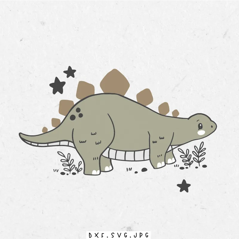 paul-clara-plottdateien-stegosaurus-plottdatei-mehrfarbig image 1
