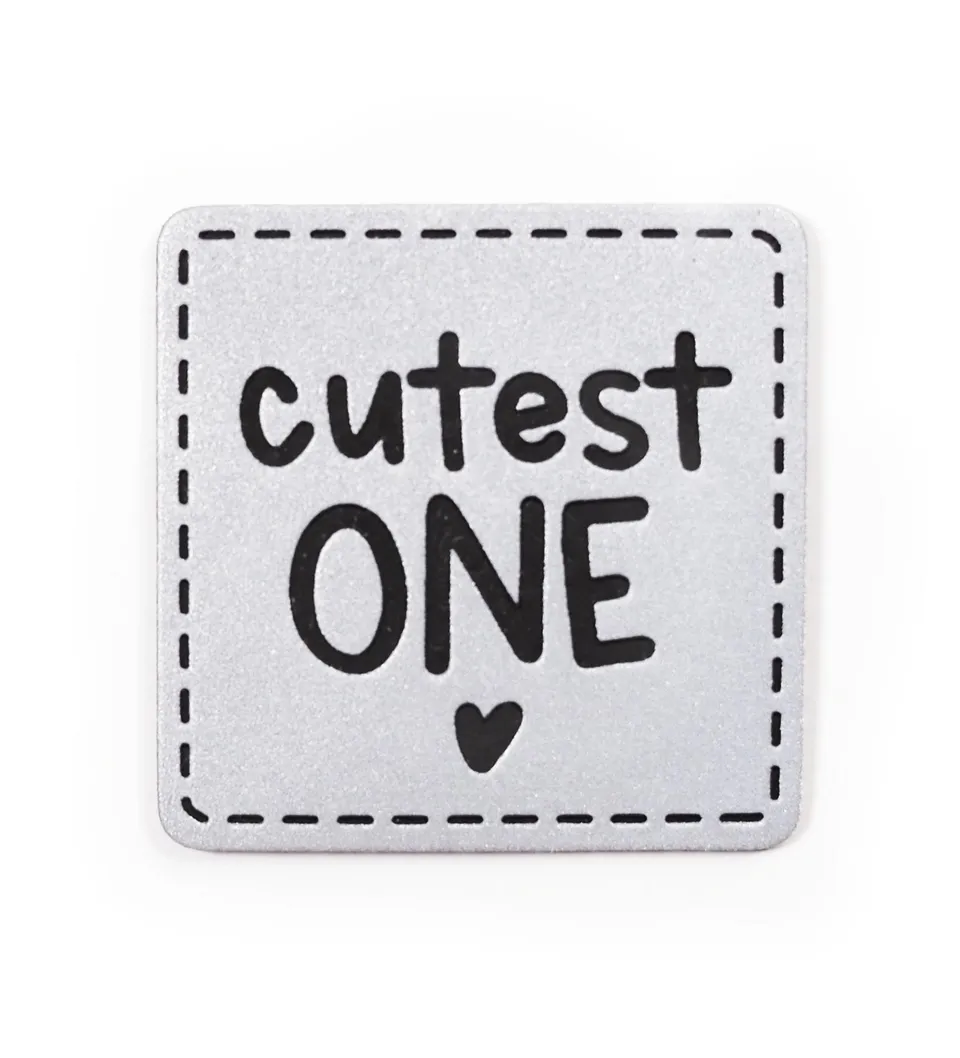 paul-clara-reflektor-labels-cutest-one-b-gelpatch-rund-4cm image 1