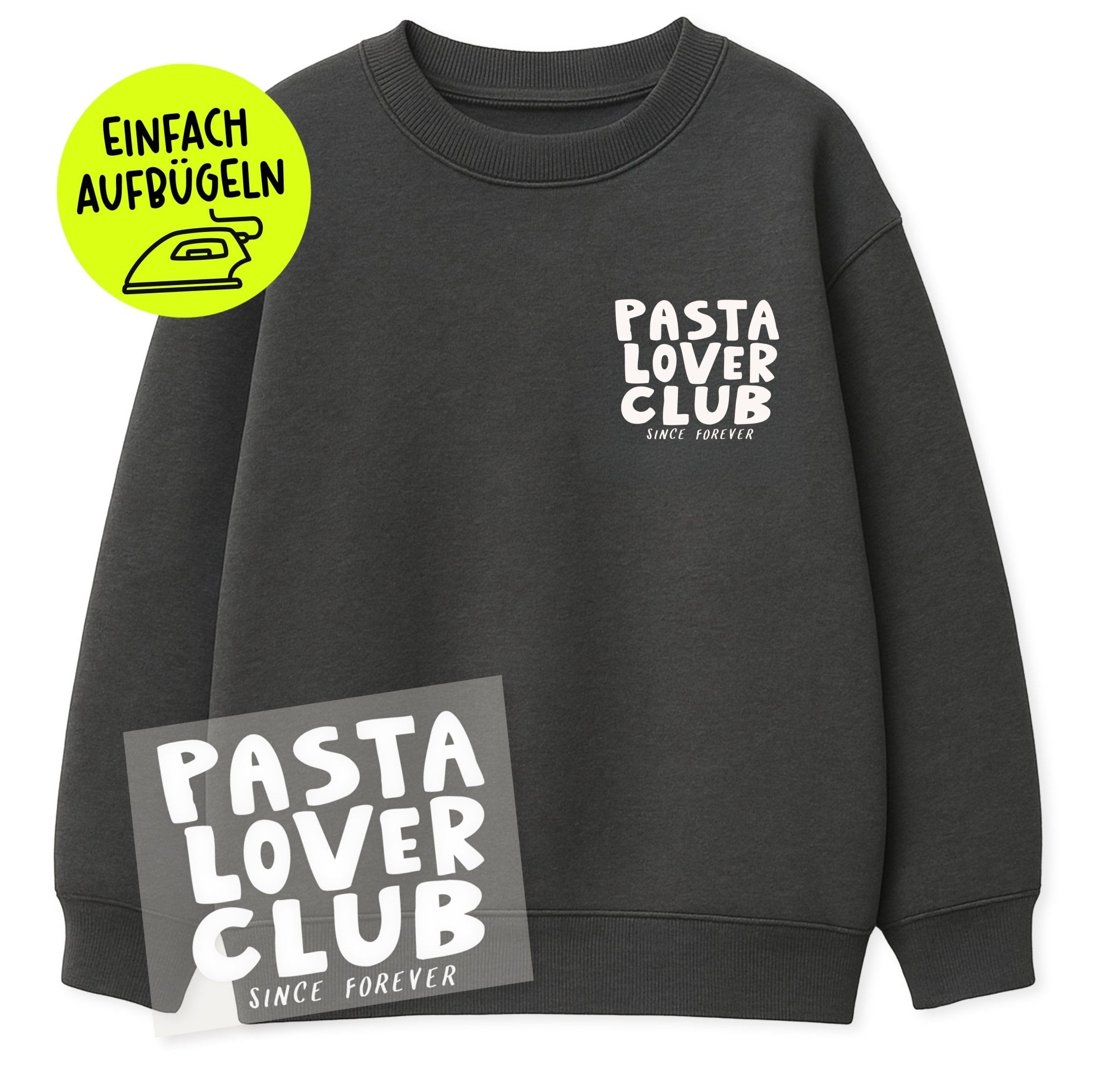 paul-clara-b-gelbilder-pasta-lover-club-b-gelbild-a5-typo image 1