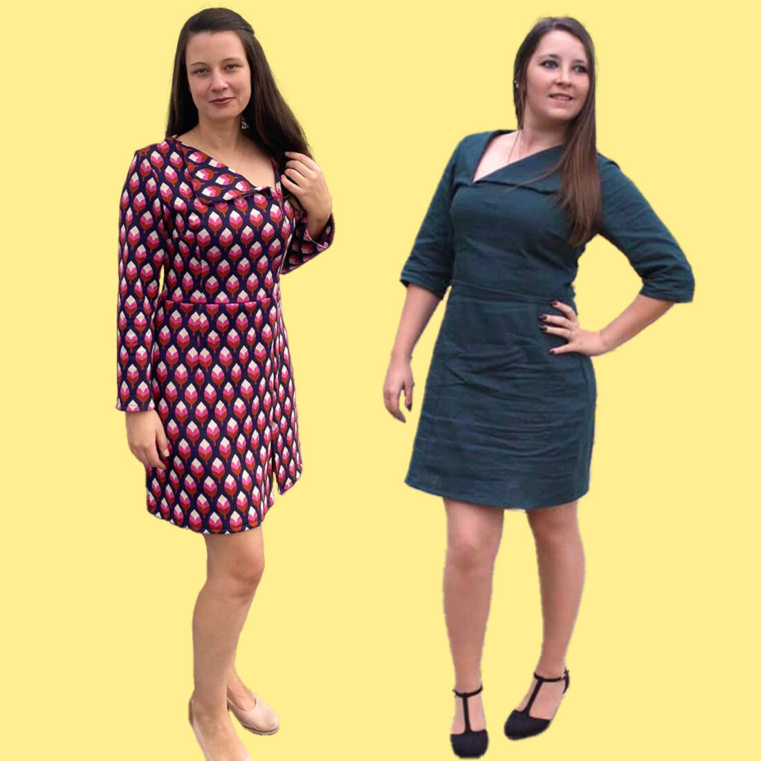 n-hfrosch-khayal-damen-kleid-schnittmuster-pdf-schlitz image 4