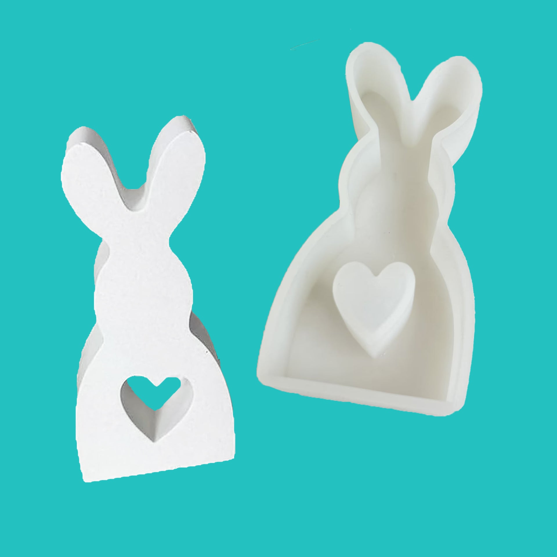 n-hfrosch-silikon-gie-form-hase-osterhasen-raysin-13-4cm image 2