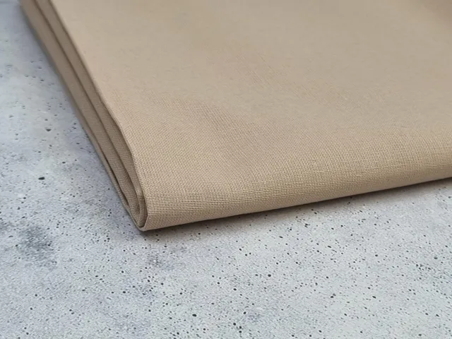 fadenk-fer-baumwolle-beige-0-5-m-uni-n-hstoff-meterware image 1
