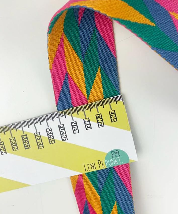 lenipepunkt-kurzwaren-gurtband-double-arrow-5-cm-grau image 6